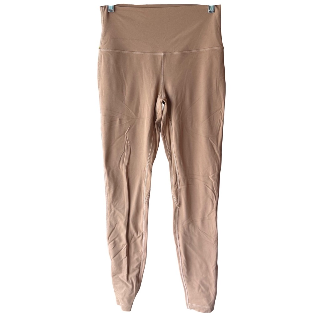 Lululemon Align High Rise Leggings 28" Dusty Clay Nulu Size 8‎ Yoga Activewear